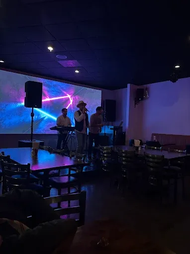 Live band performing at La Ruana during a Colombian salsa night in Atlanta
